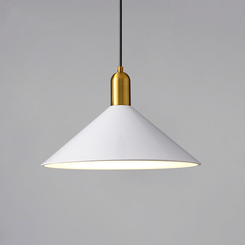 Industrial Metal Conical Drop Pendant Light for Dining Room NALANI