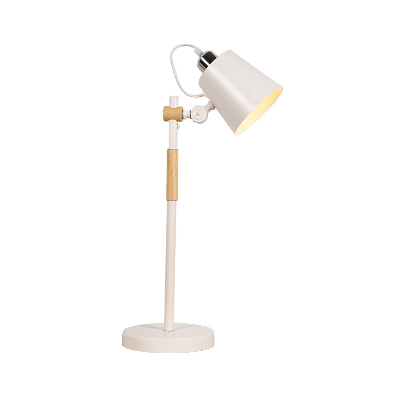 Industrial Metal Table Lamp Bucket Style Interiors NALANI