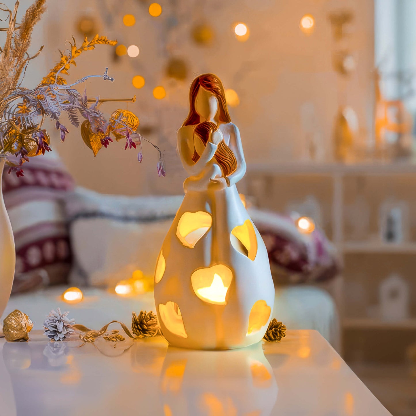 Infinite Love Light Romantic Home Decor Warm Soft Glow Lamp NALANI