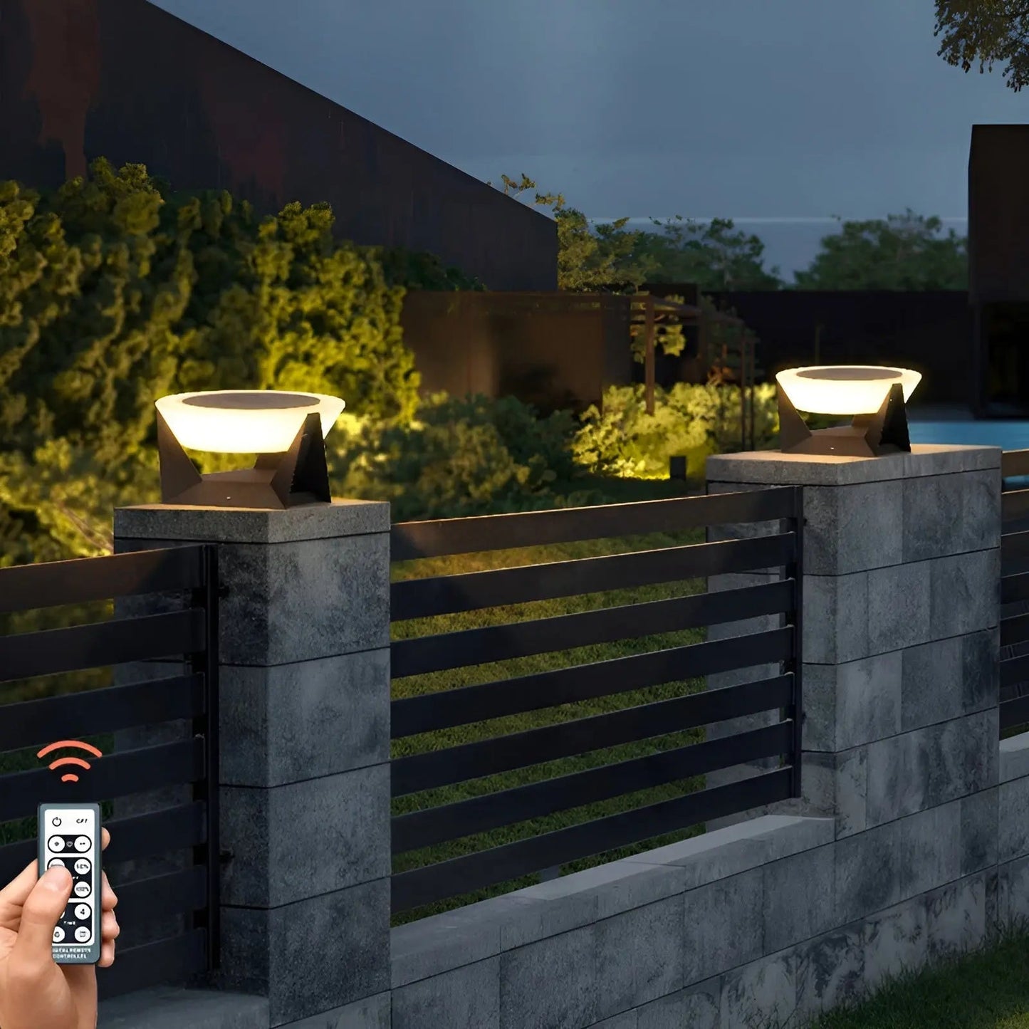 Japanese Style Solar Garden Lamp for Elegant Outdoor Lighting NaLani