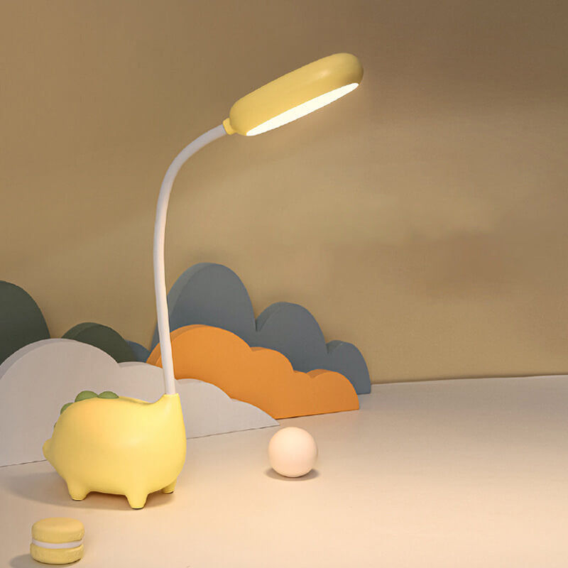 Kids LED Desk Lamp Dinosaur Design Eye Safe Rechargeable NALANI