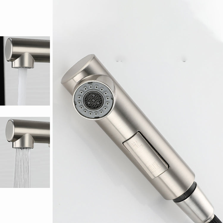Kitchen Faucet With Rod Handle Hot And Cold Deck Mounted NALANI