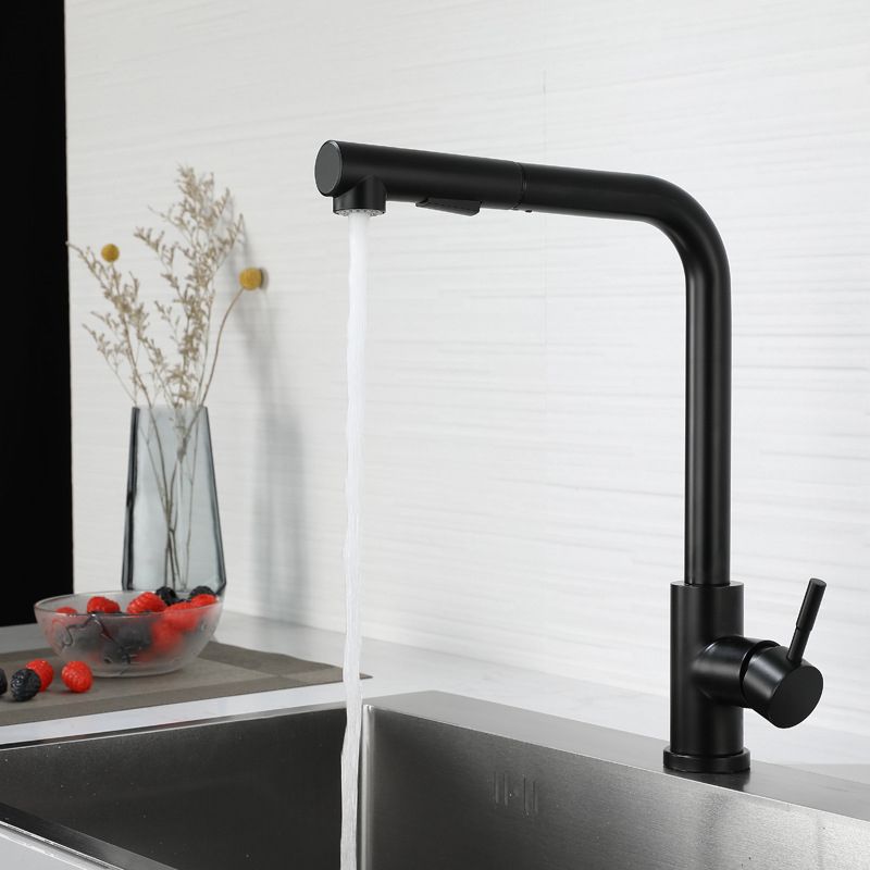 Kitchen Faucet With Rod Handle Hot And Cold Deck Mounted NALANI