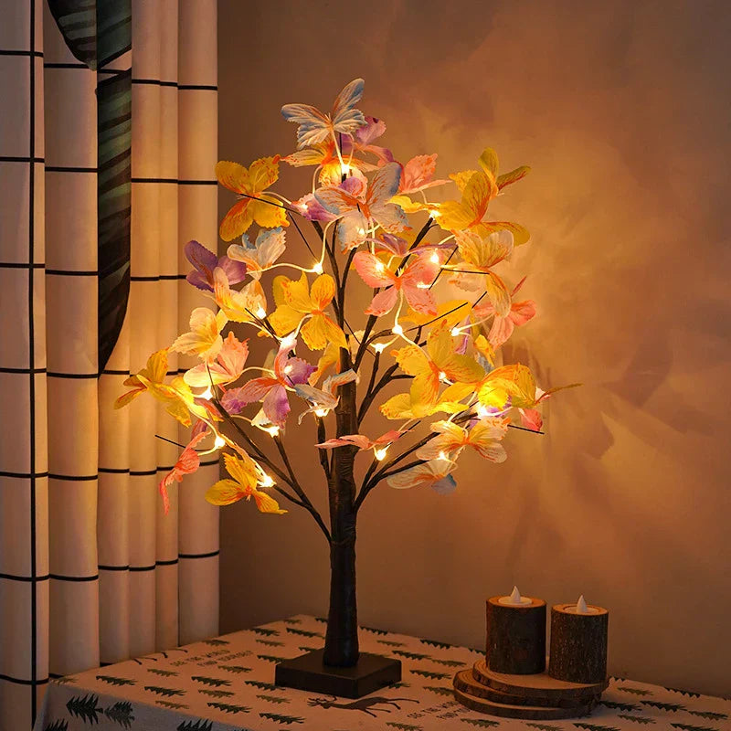 LED Artificial Bonsai Tree Lamp for Bedroom and Party Decor Lighting NALANI