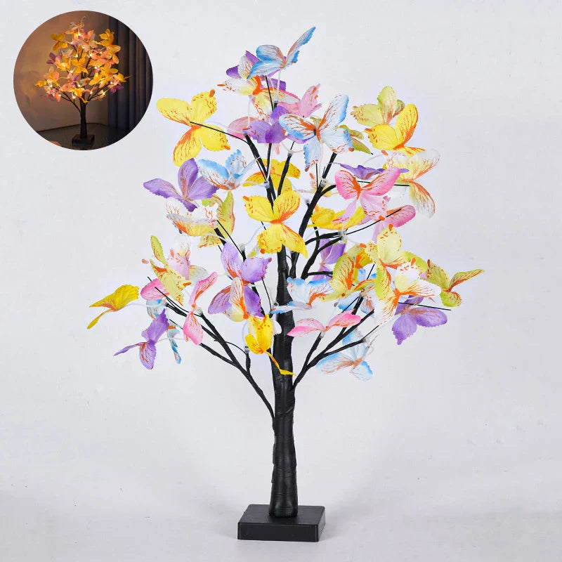 LED Artificial Bonsai Tree Lamp for Bedroom and Party Decor Lighting NALANI