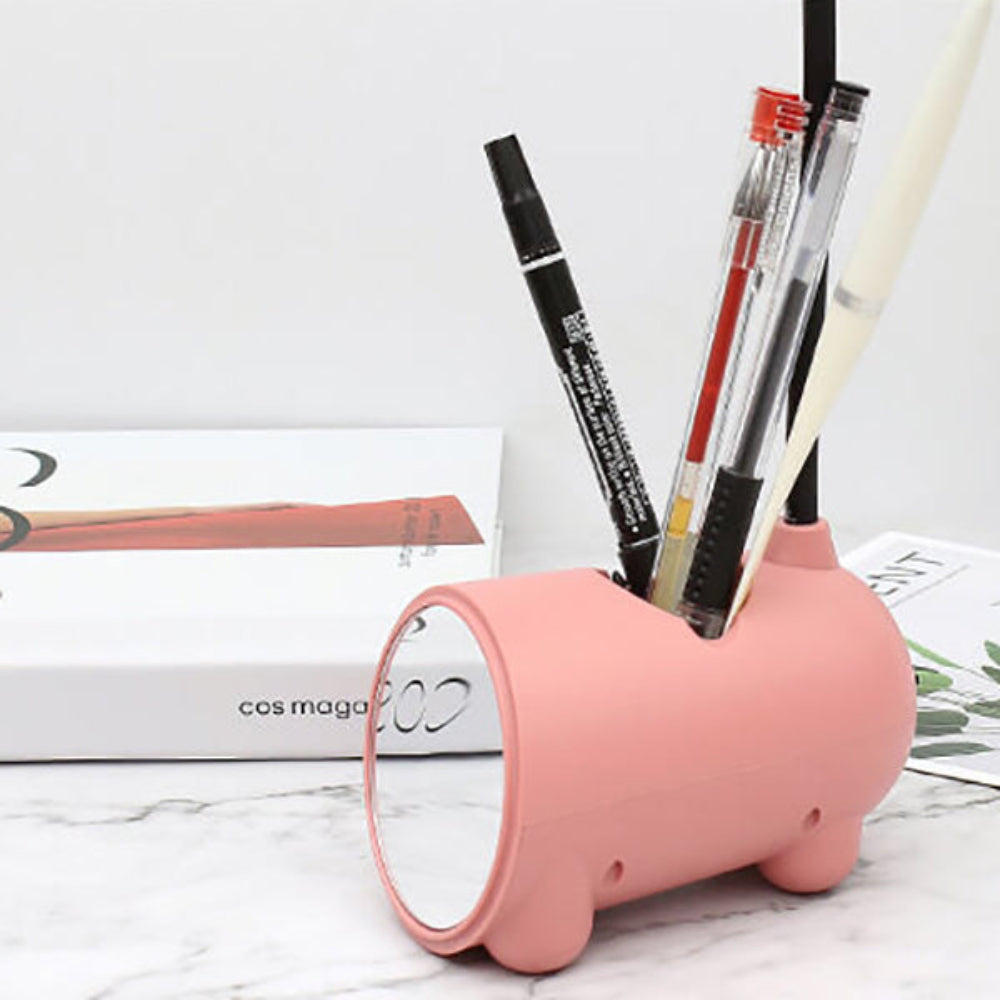 LED Desk Lamp With Touch Control Flexible Arm And Pen Holder NALANI