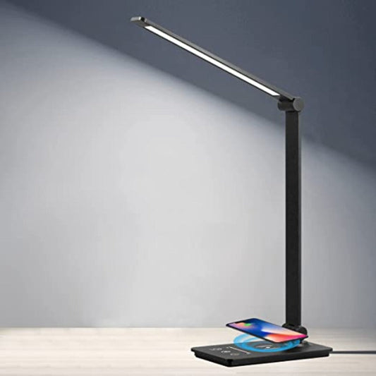 LED Desk Lamp With Wireless Charger And 5 Color Modes NALANI
