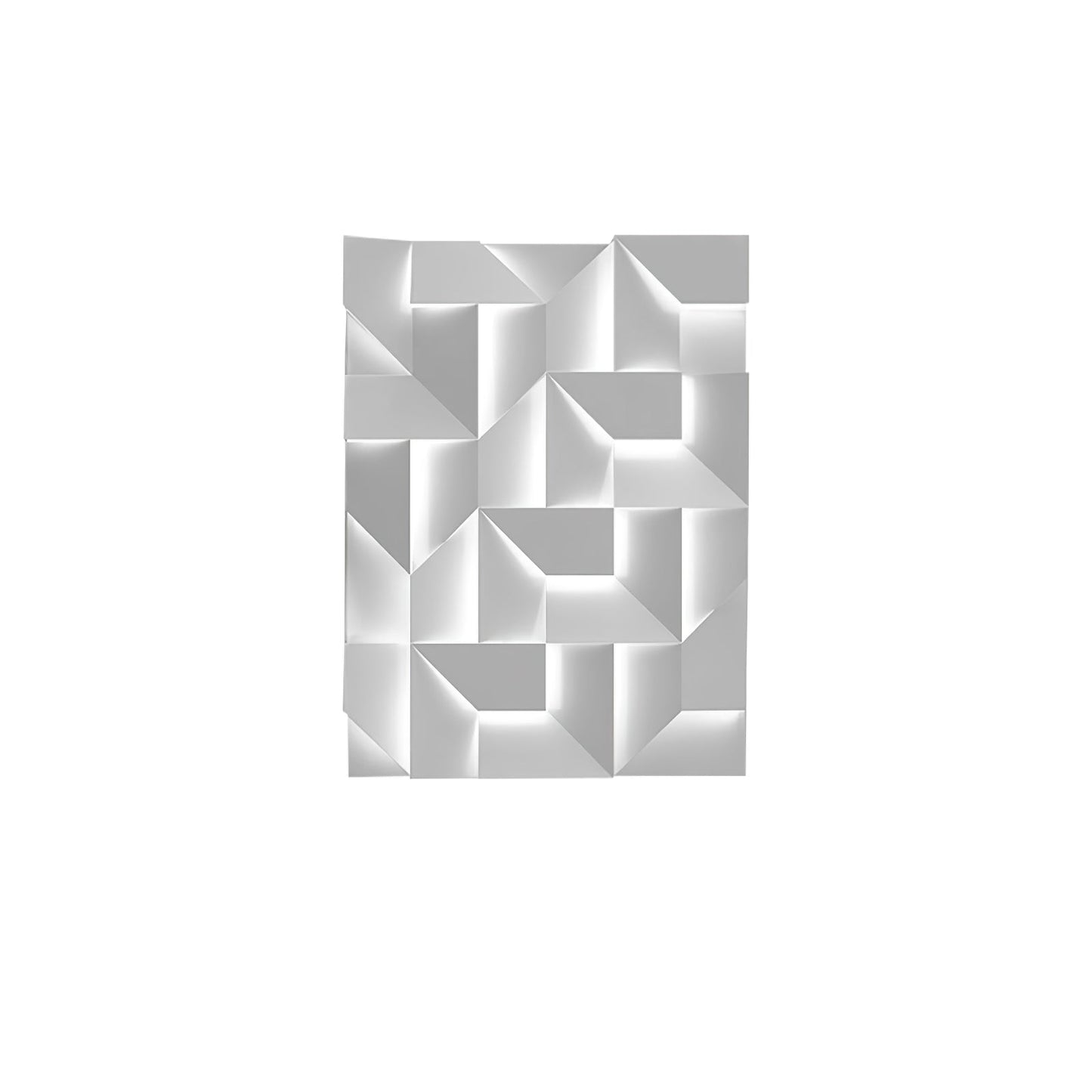 LED Diffused Aluminum Wall Sconce Matte White Modern NALANI