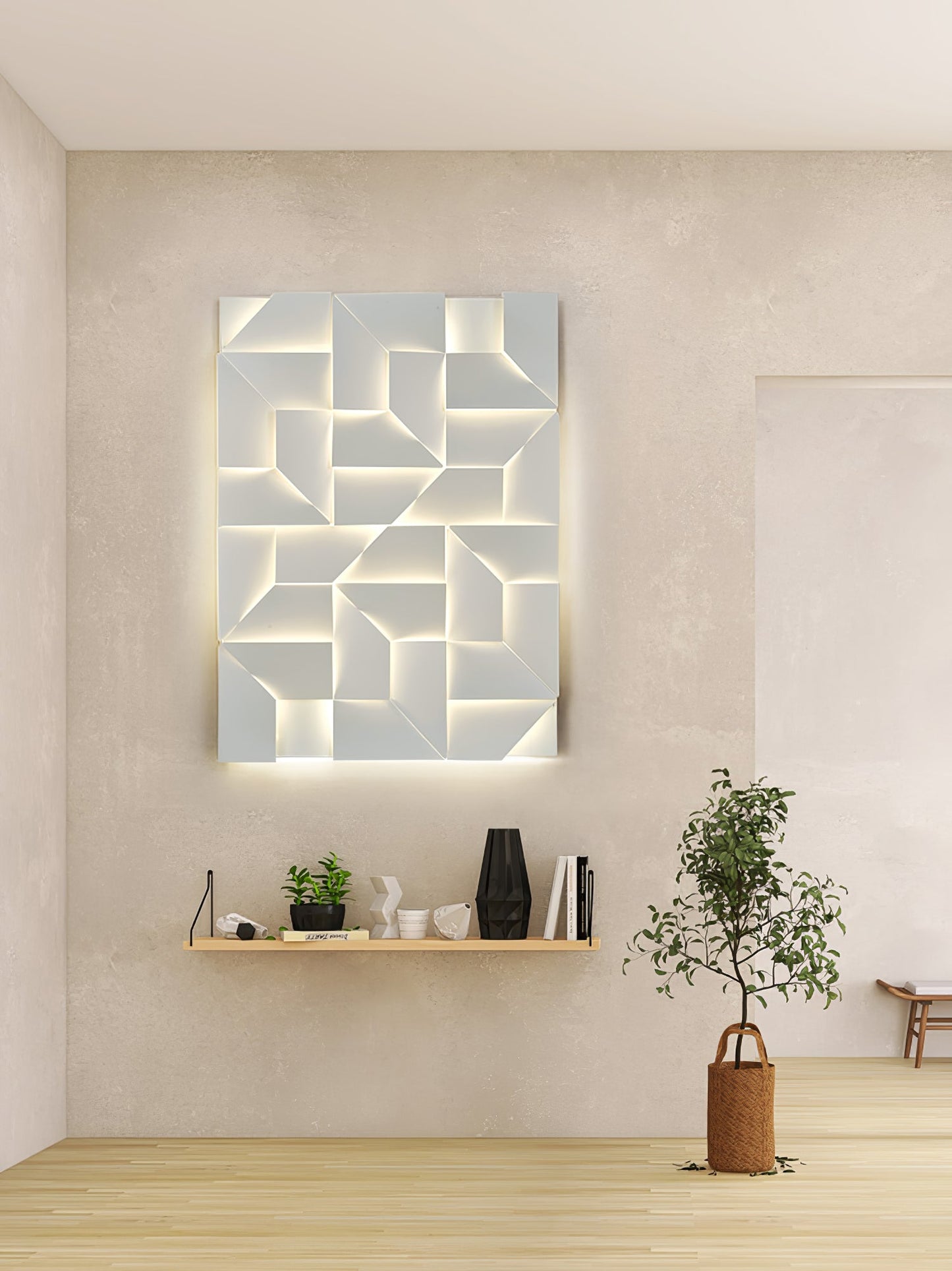 LED Diffused Aluminum Wall Sconce Matte White Modern NALANI