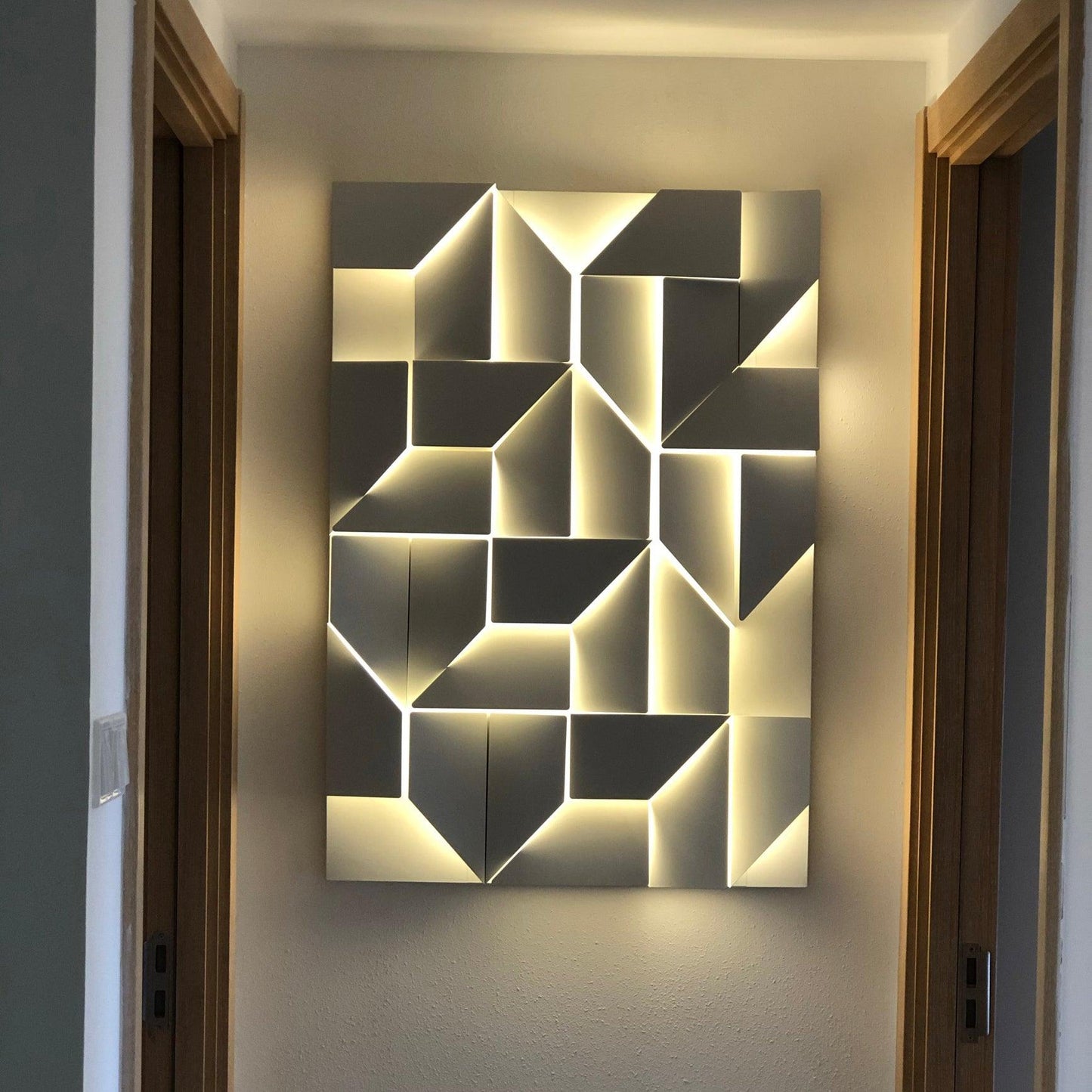 LED Diffused Aluminum Wall Sconce Matte White Modern NALANI