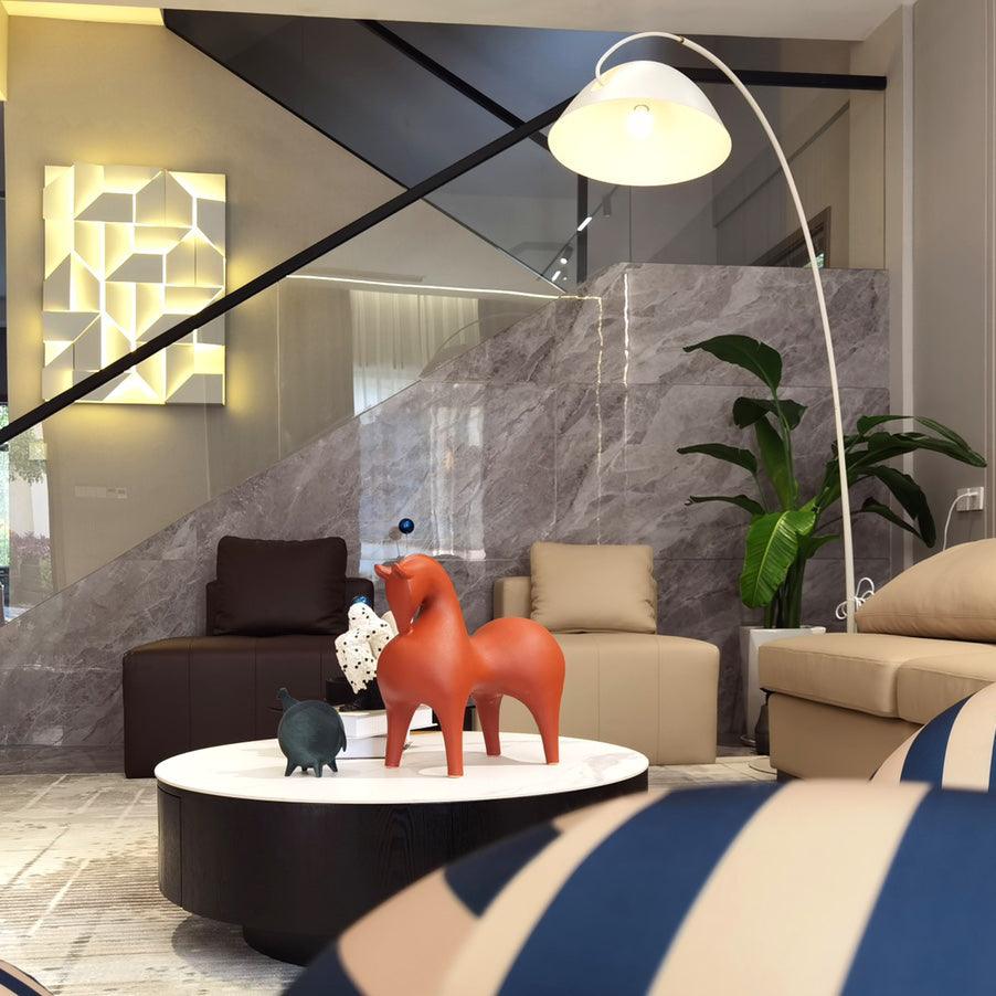 LED Diffused Aluminum Wall Sconce Matte White Modern NALANI