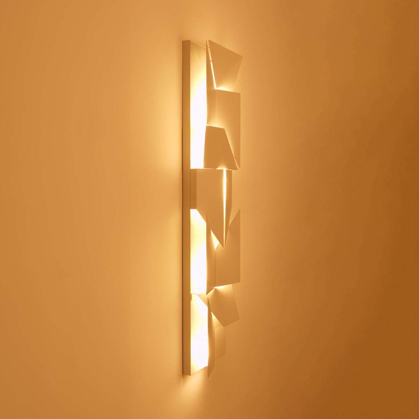 LED Diffused Aluminum Wall Sconce Matte White Modern NALANI