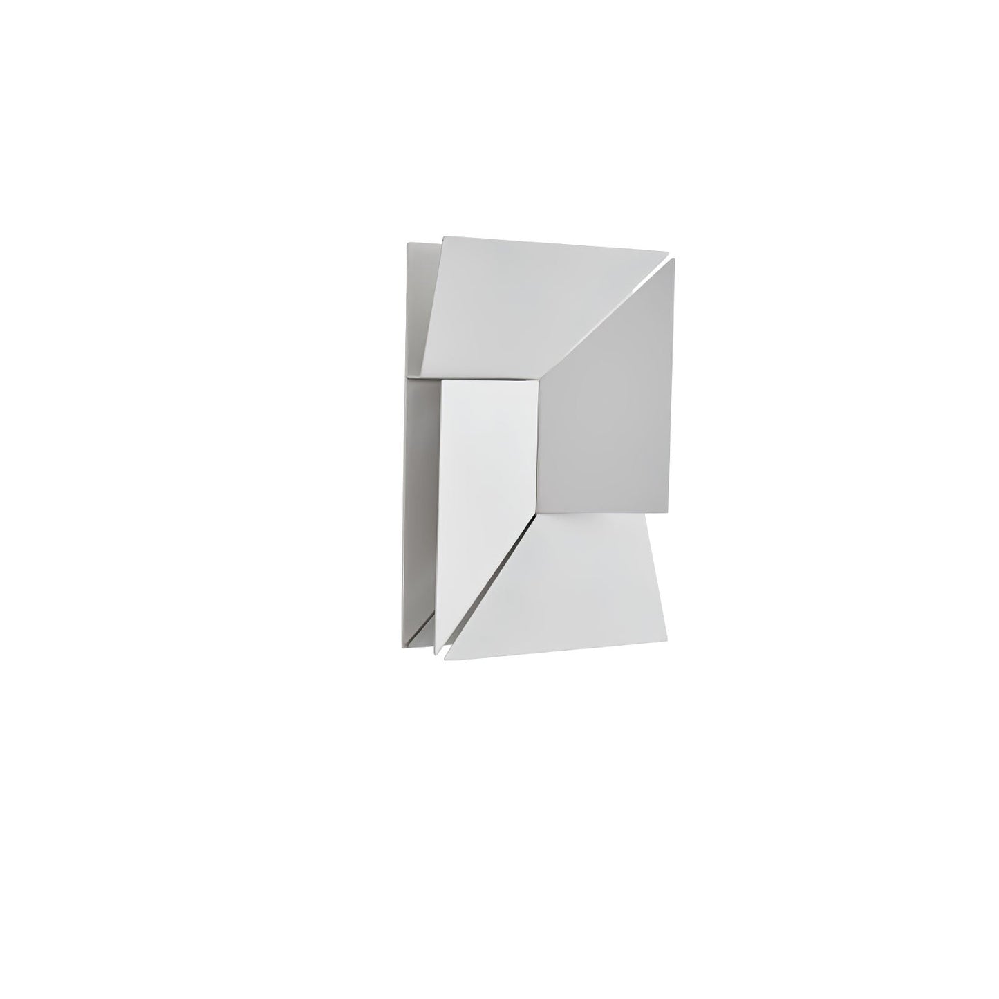 LED Diffused Aluminum Wall Sconce Matte White Modern NALANI
