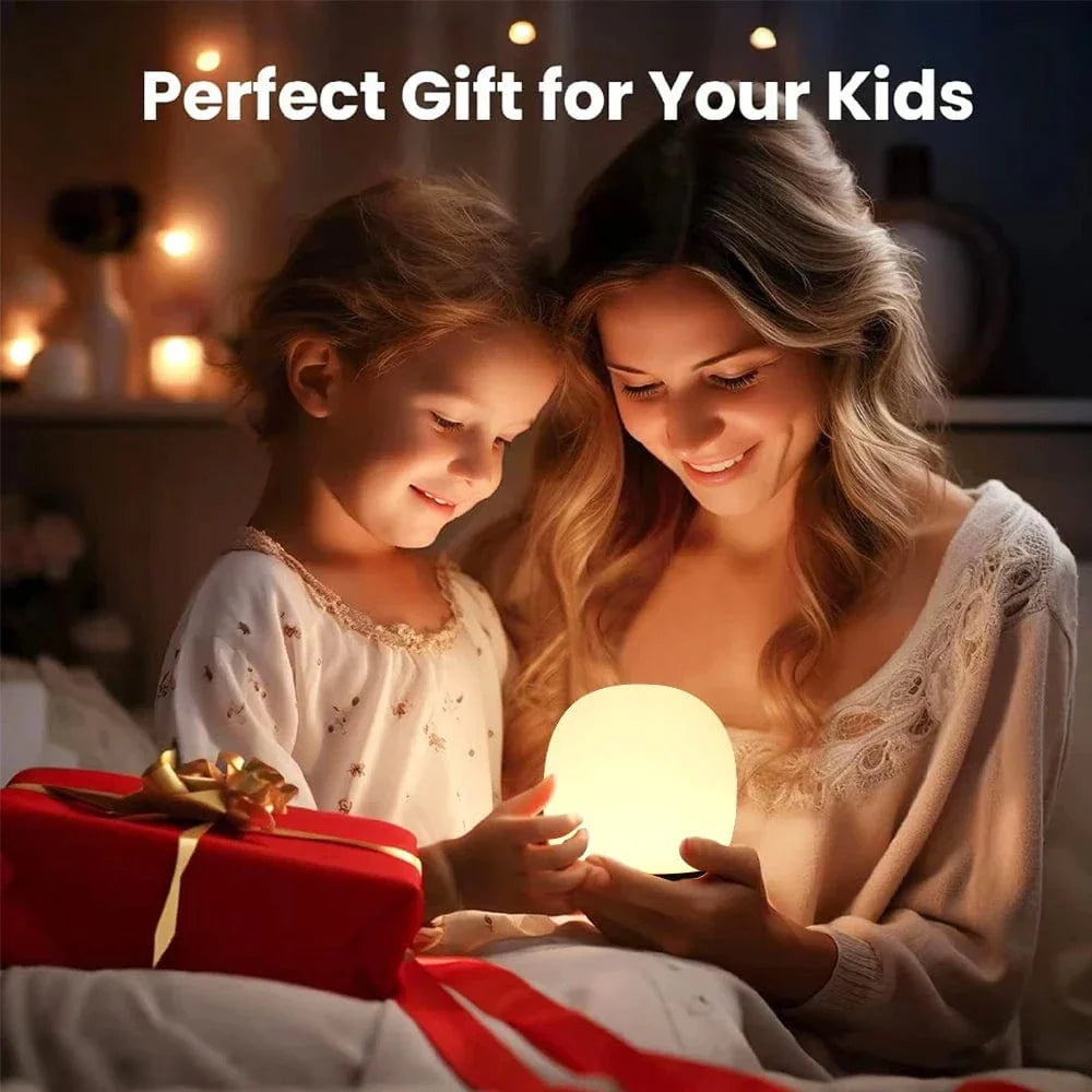 LED Egg Lamp Nightlight USB Rechargeable Dimmable RGB Color NALANI