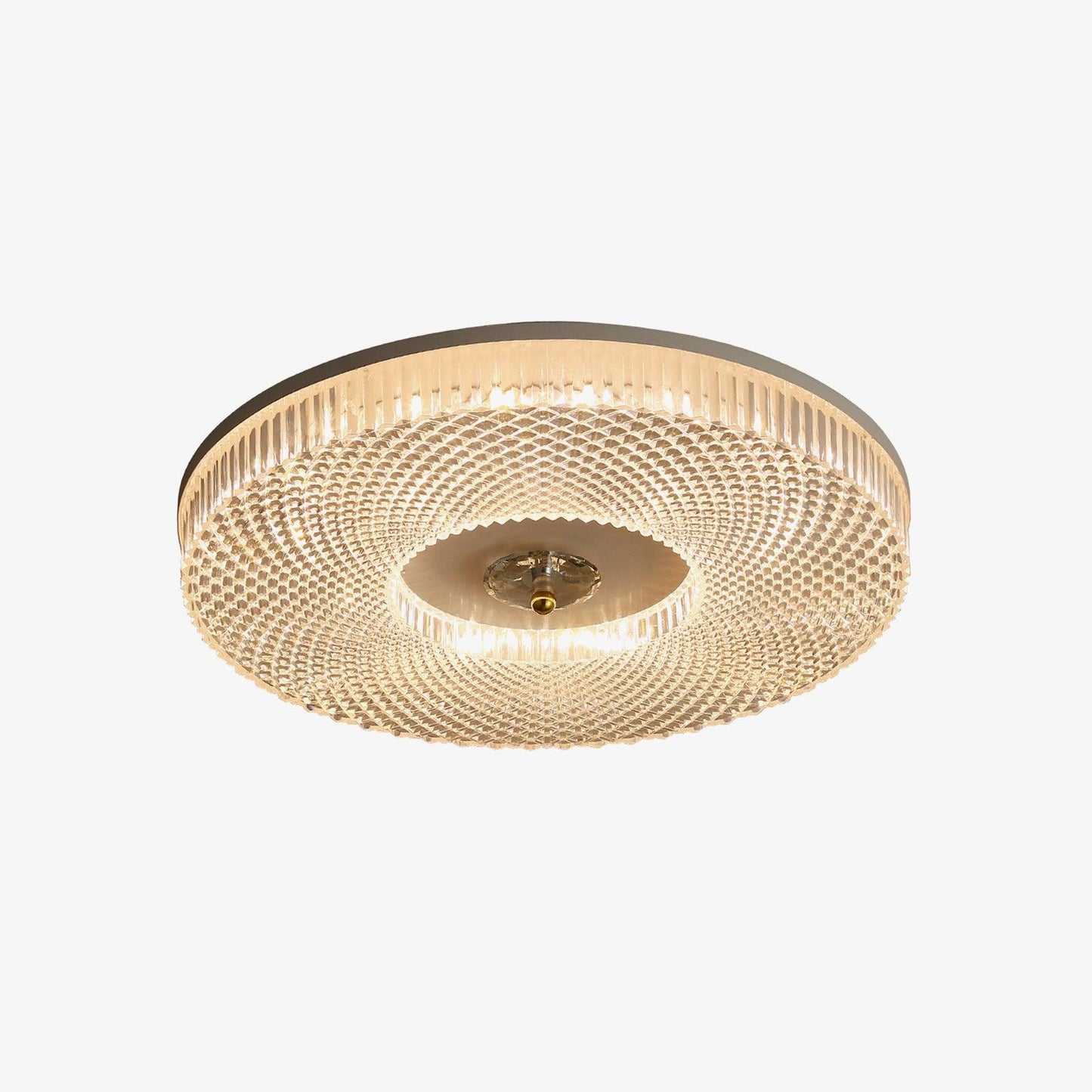 LED Flush Mount Ceiling Light White Diffuser Modern Fixture NALANI