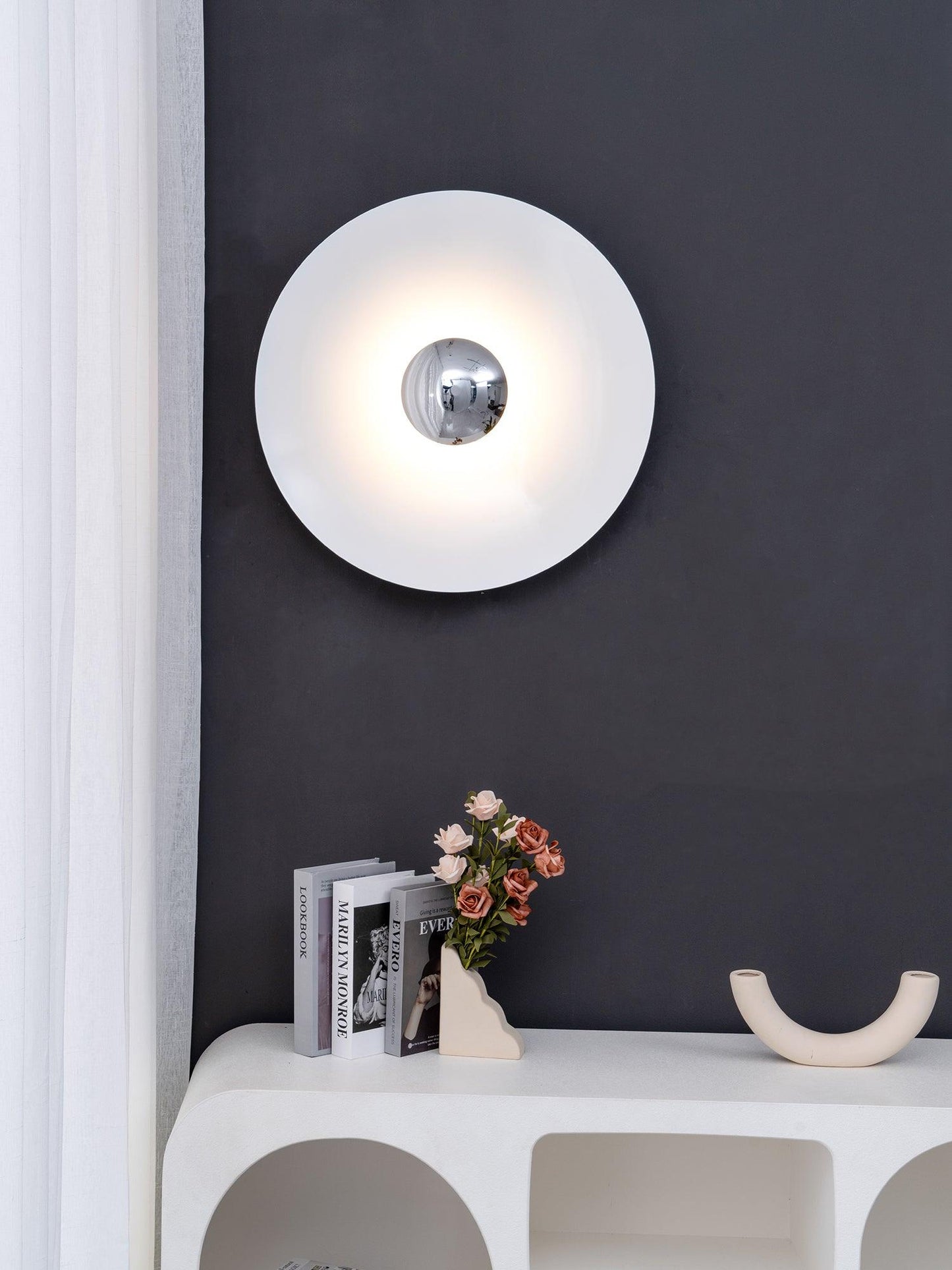LED Glow Wall Light With Warm Ambient Glare Free Light NALANI