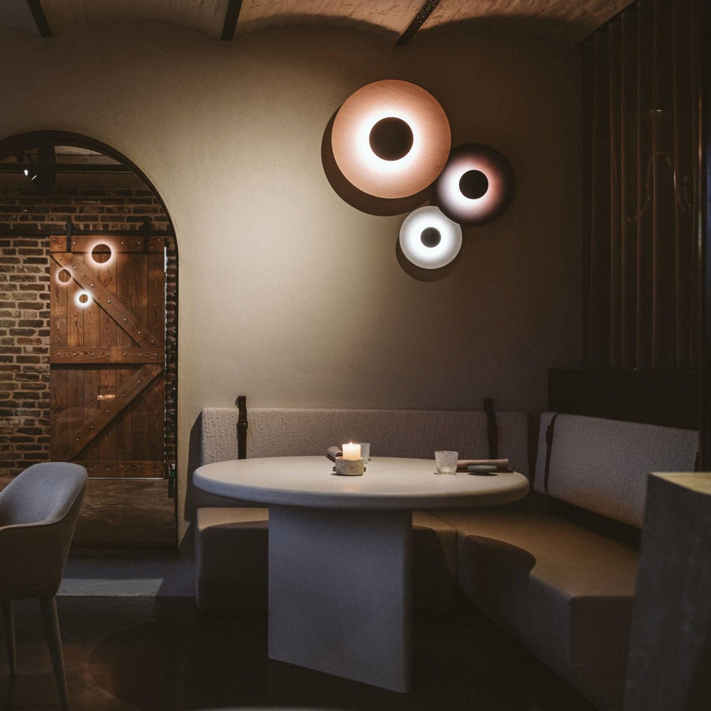LED Glow Wall Light With Warm Ambient Glare Free Light NALANI