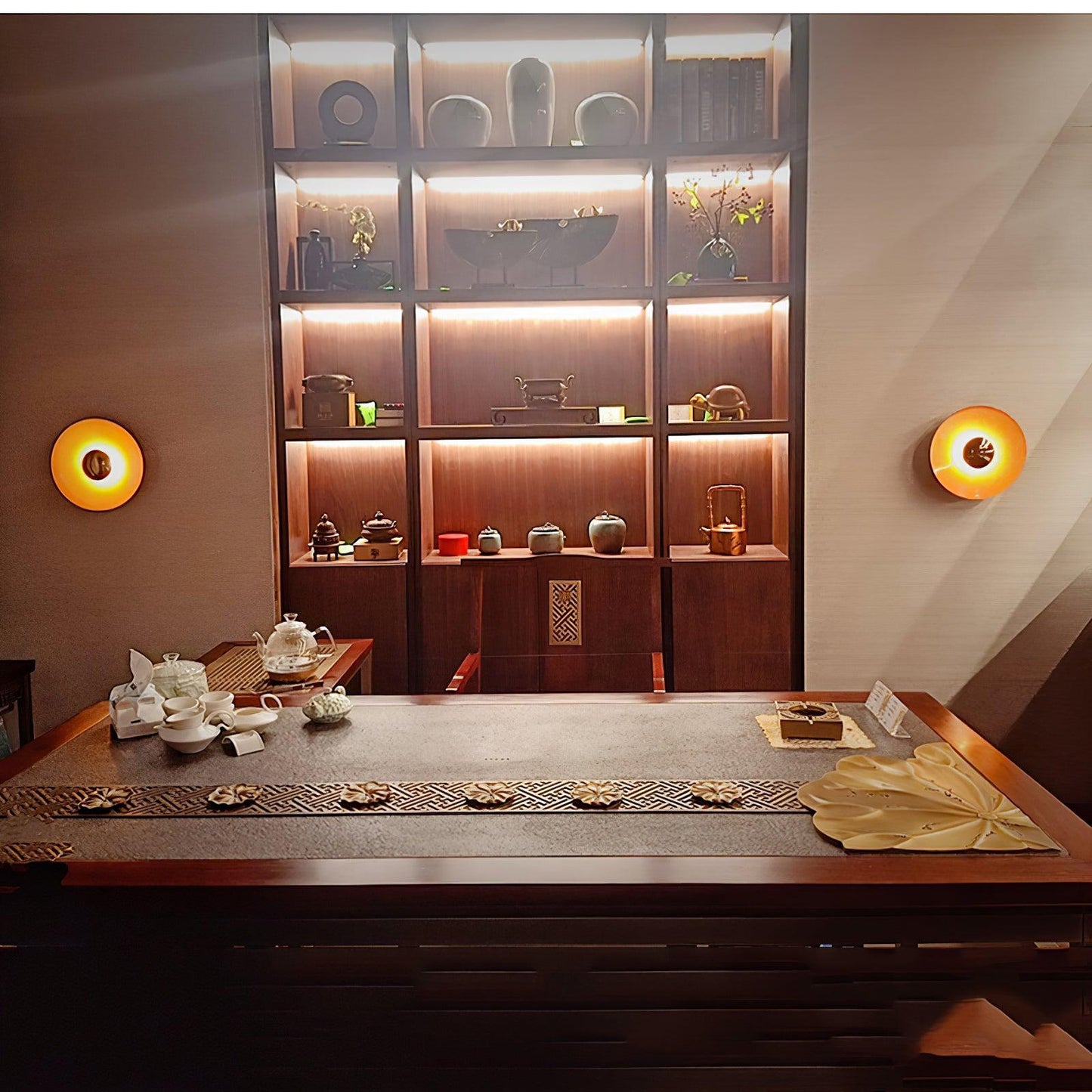 LED Glow Wall Light With Warm Ambient Glare Free Light NALANI