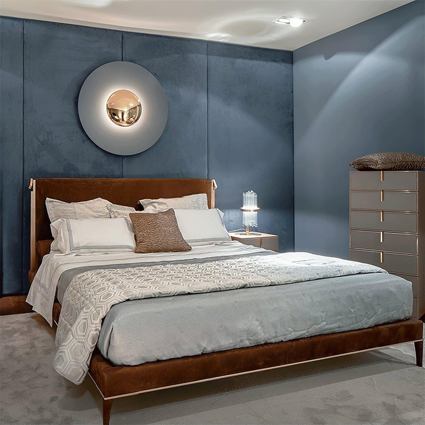 LED Glow Wall Light With Warm Ambient Glare Free Light NALANI