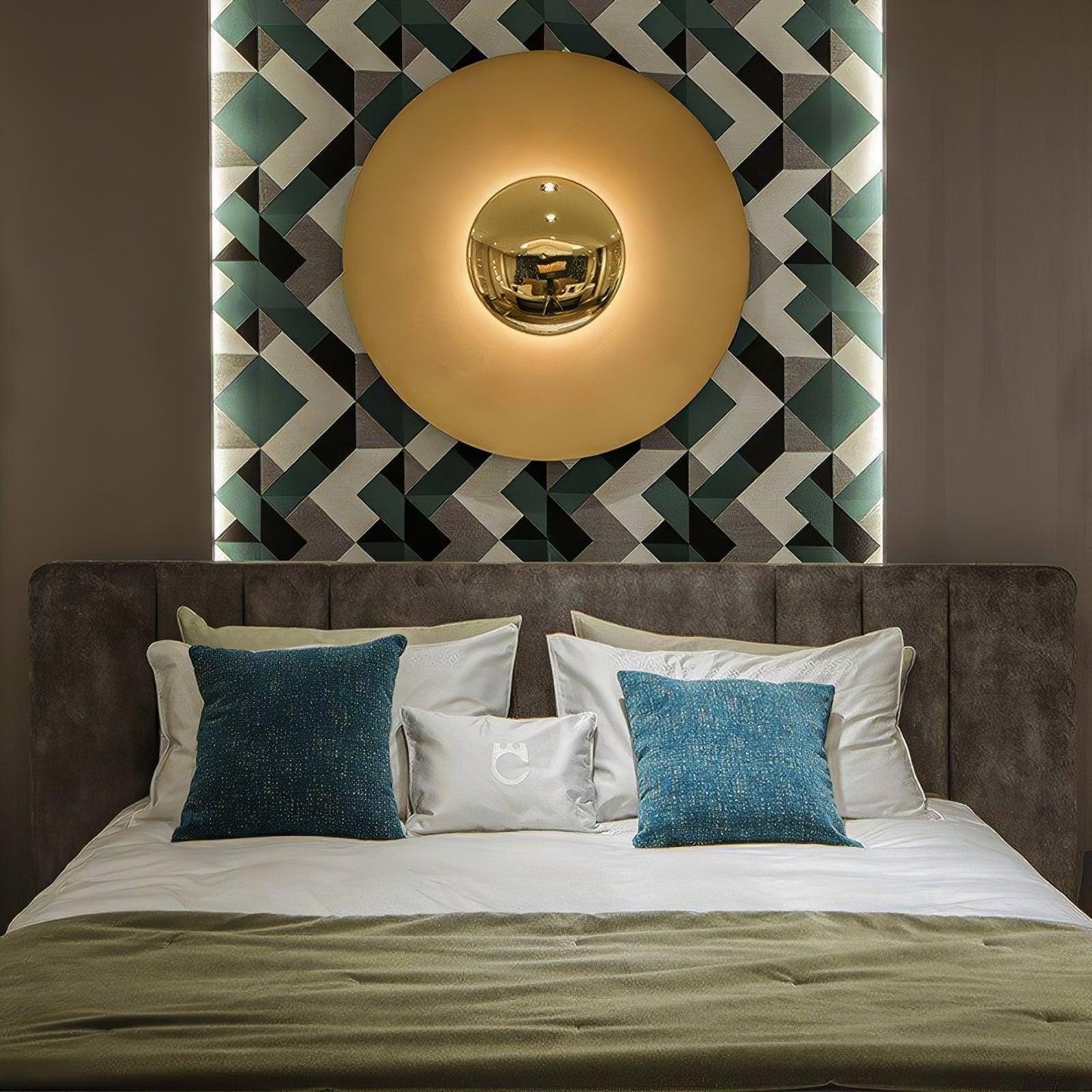 LED Glow Wall Light With Warm Ambient Glare Free Light NALANI