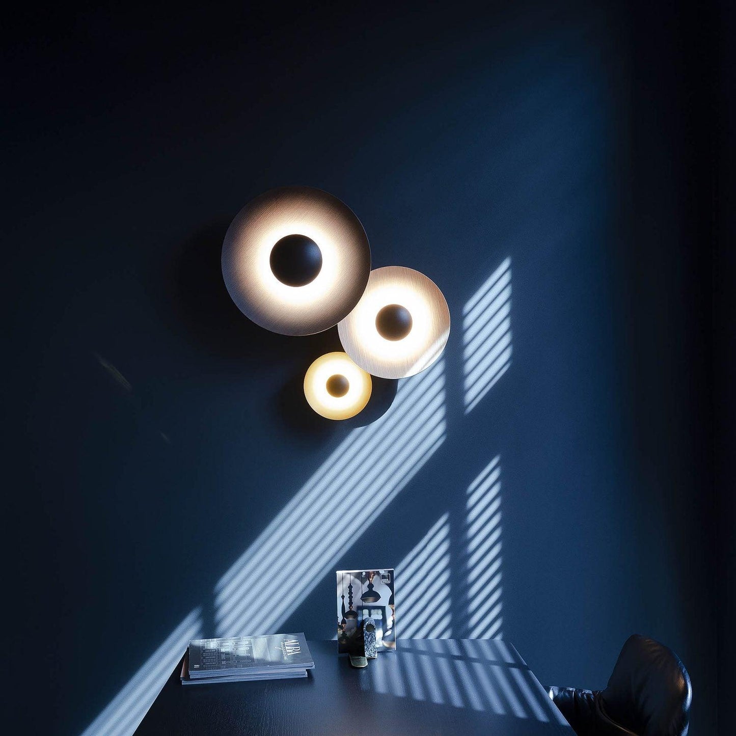 LED Glow Wall Light With Warm Ambient Glare Free Light NALANI