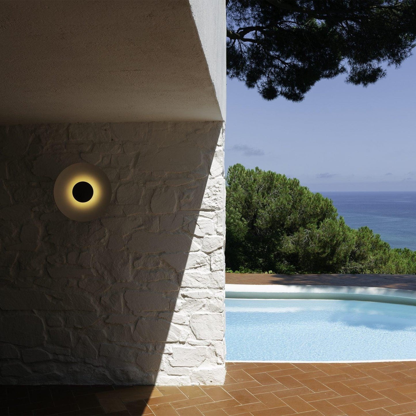 LED Glow Wall Light With Warm Ambient Glare Free Light NALANI