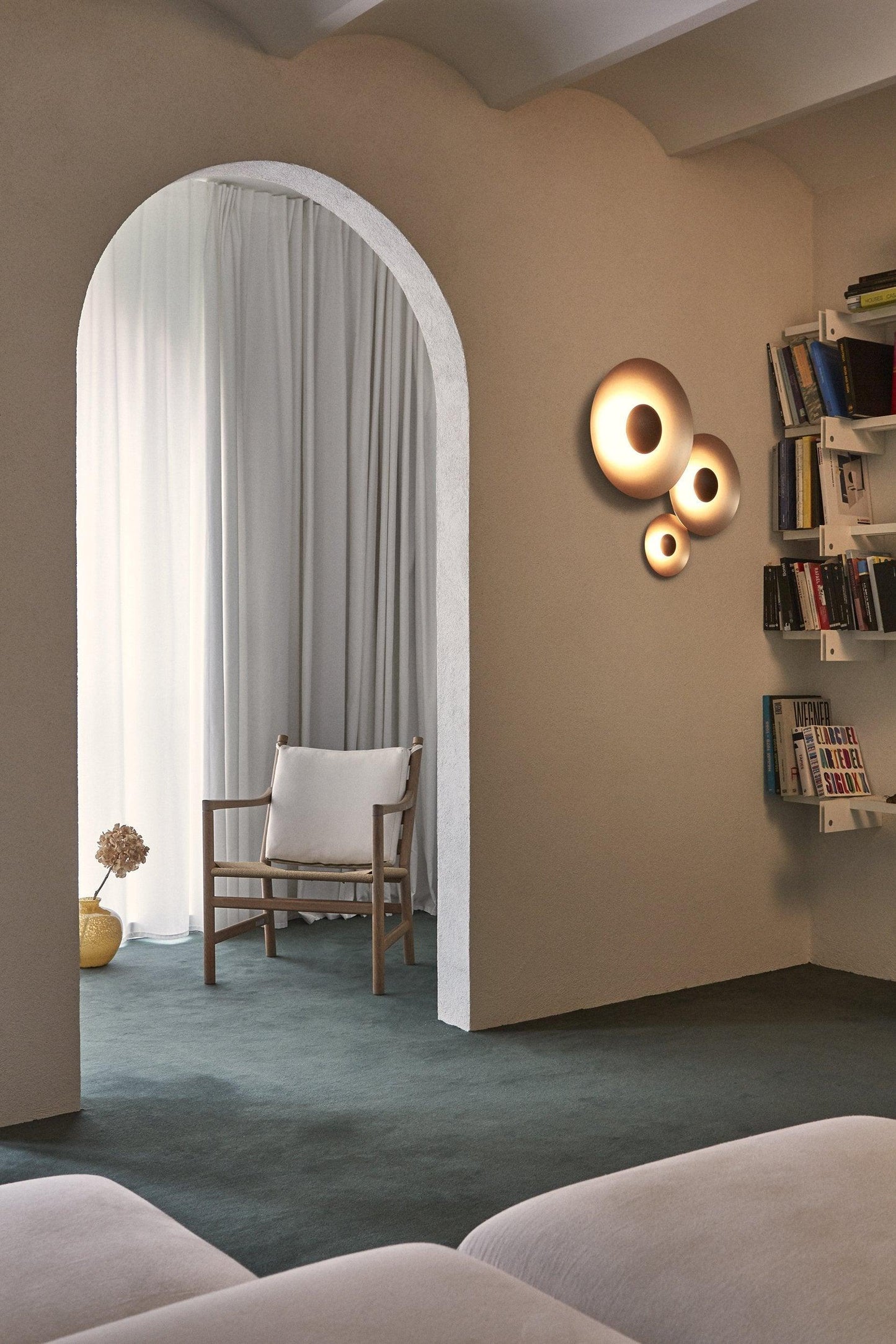 LED Glow Wall Light With Warm Ambient Glare Free Light NALANI