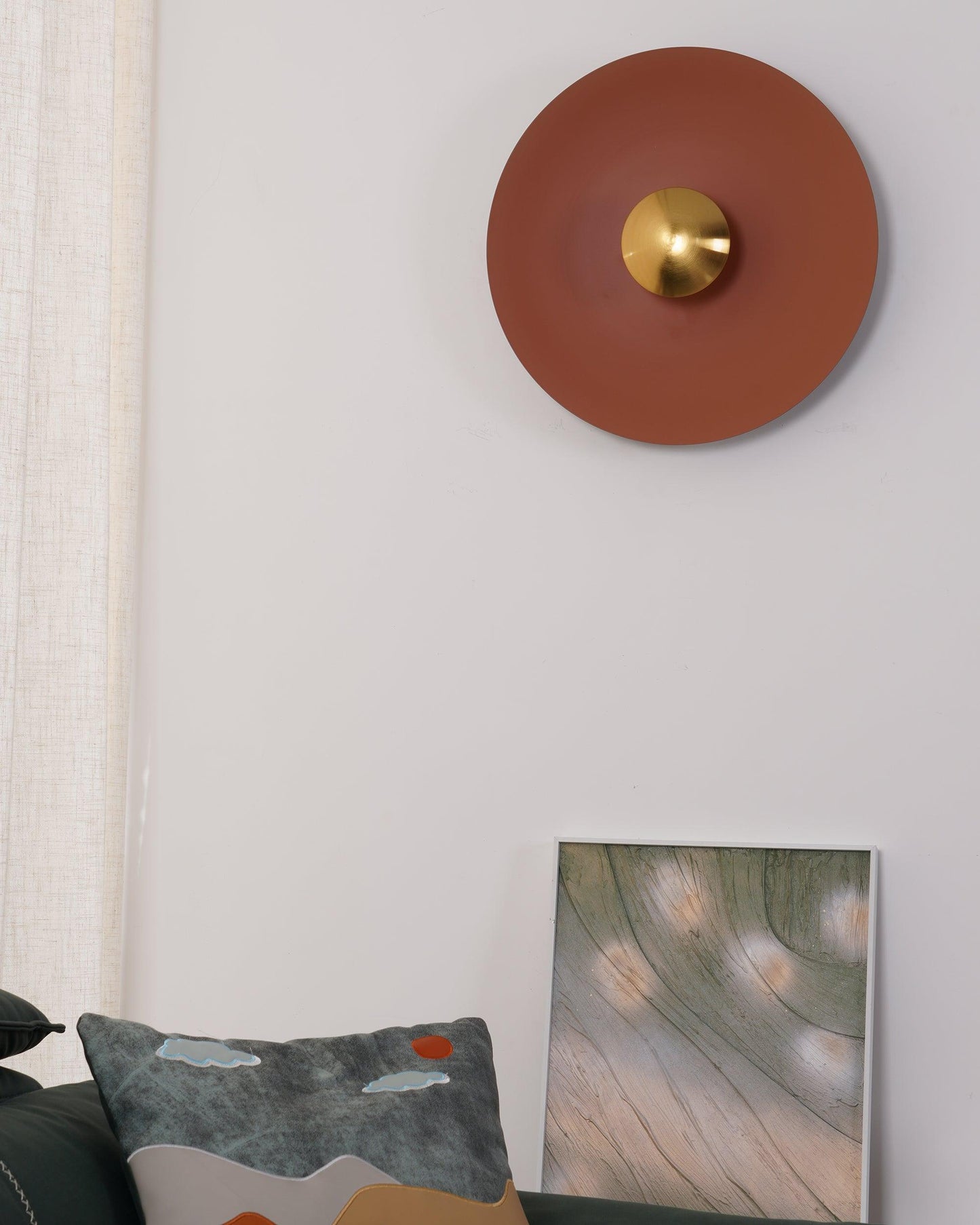 LED Glow Wall Light With Warm Ambient Glare Free Light NALANI