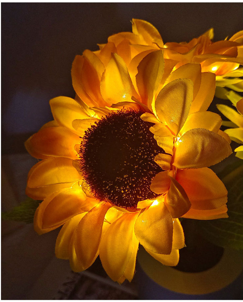 LED Sunflower Lamp for Nightlight and Ambient Lighting Use NALANI