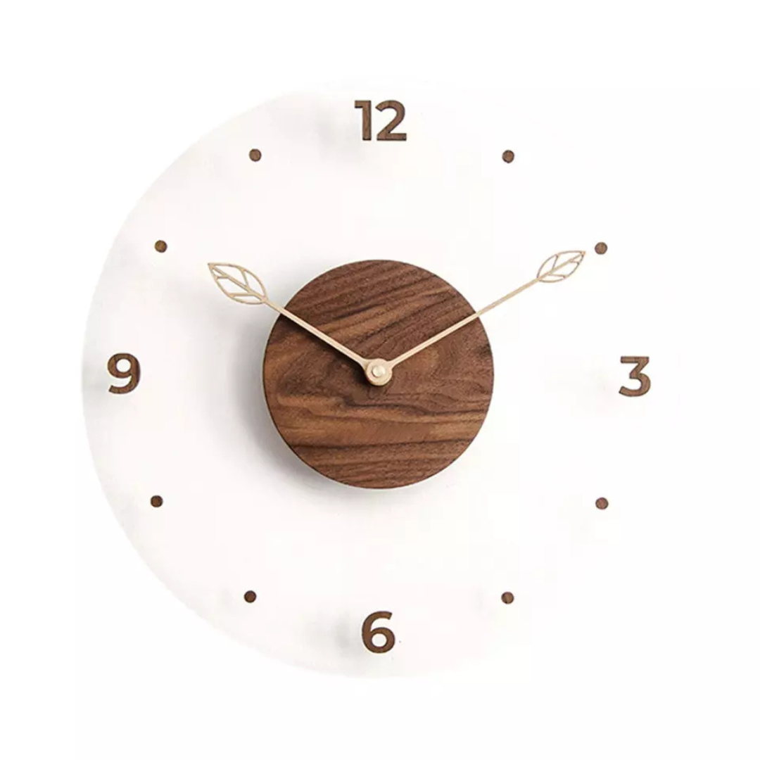 Large Acrylic Wall Clock With Silent Sweep Mechanism NALANI