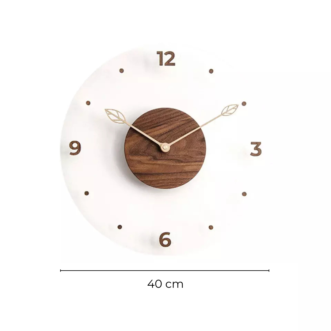 Large Acrylic Wall Clock With Silent Sweep Mechanism NALANI