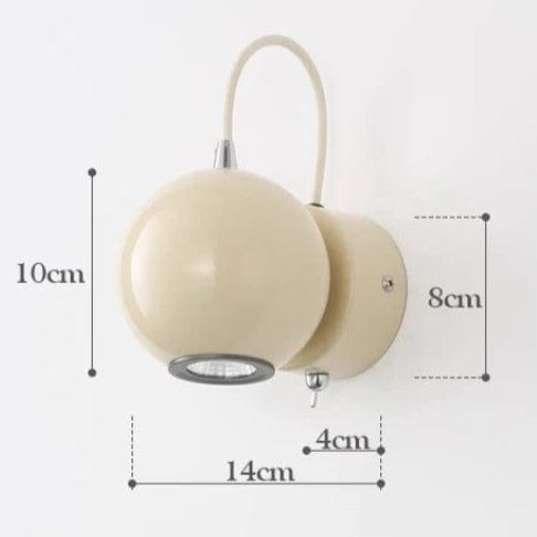 Led Magnetic Ball Wall Lamp Up Down Decorative Lighting NALANI