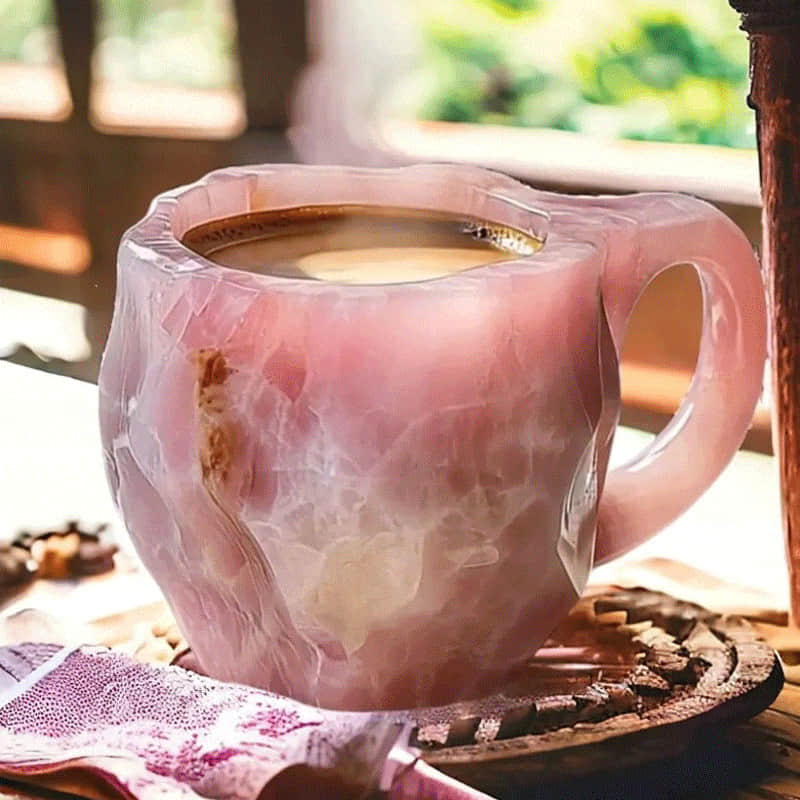 Luxe Gem Mug Decorative Coffee Cup Gift For Home Decor Pink NALANI