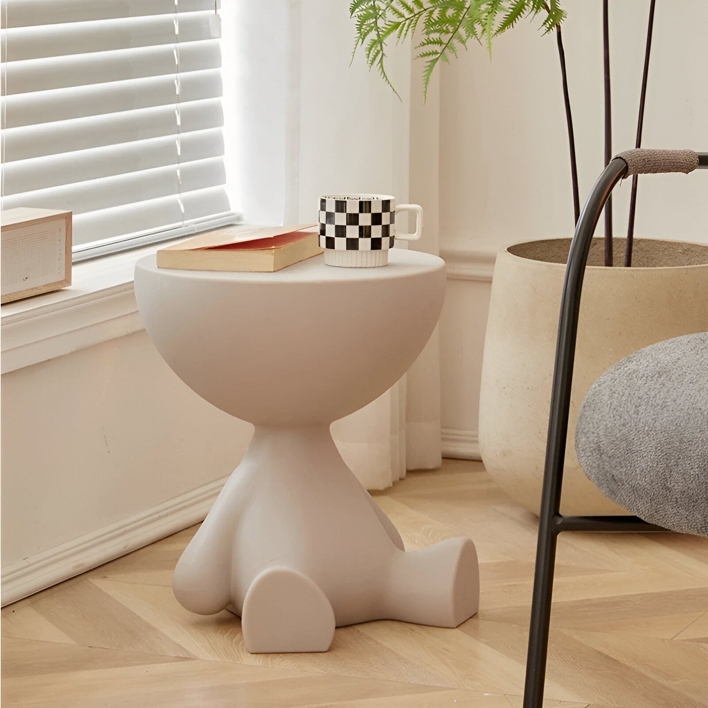 Luxurious Round Coffee Table For Living Room Decor Modern NALANI