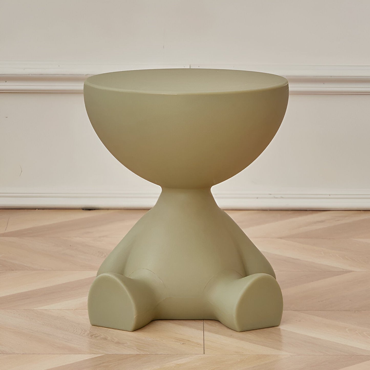 Luxurious Round Coffee Table For Living Room Decor Modern Green NALANI