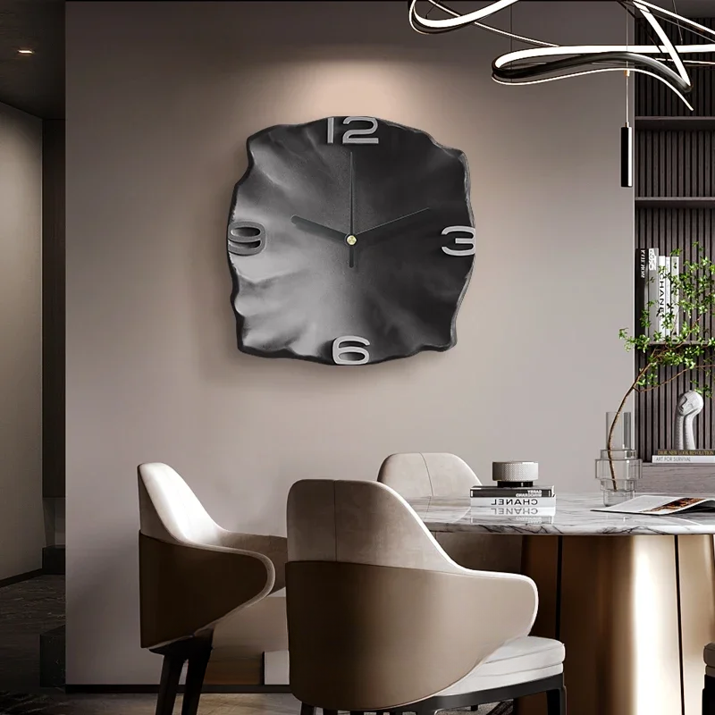 Luxury Wall Clock with Abstract Sandstone Design Boulder NaLani