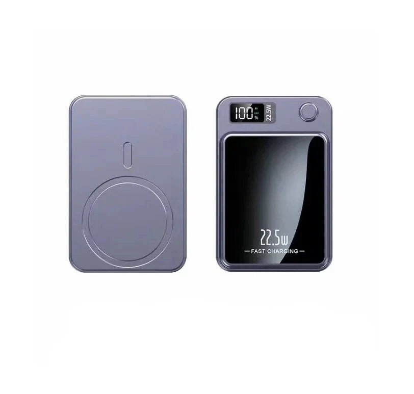 Magnetic Wireless Power Bank 5000mAh 22W Fast Charge Purple 5000 mAh NALANI
