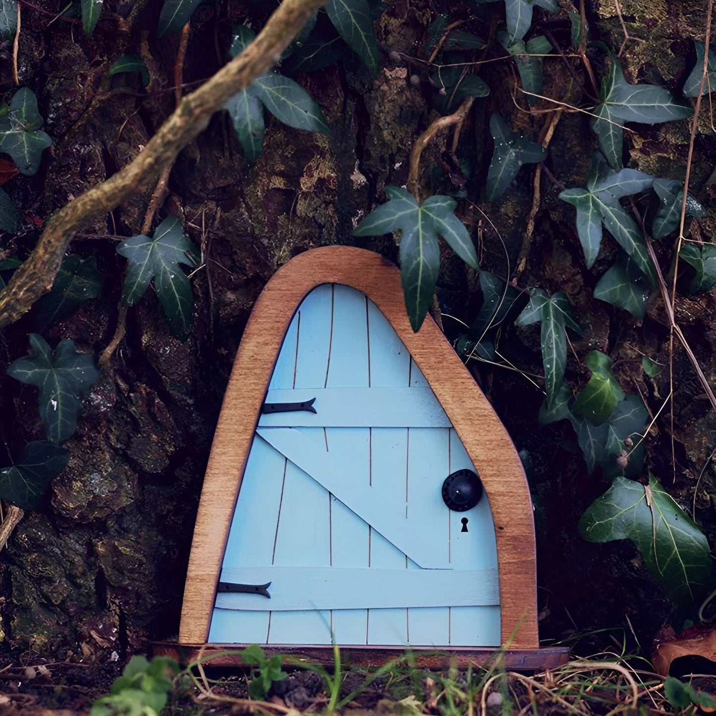 Miniature Enchanted Fairy Door Decor for Garden or Home Decor NALANI