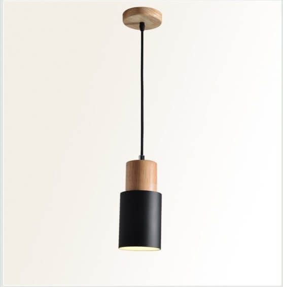 Minimalist LED Cylinder Hanging Light for Scandinavian Decor NaLani