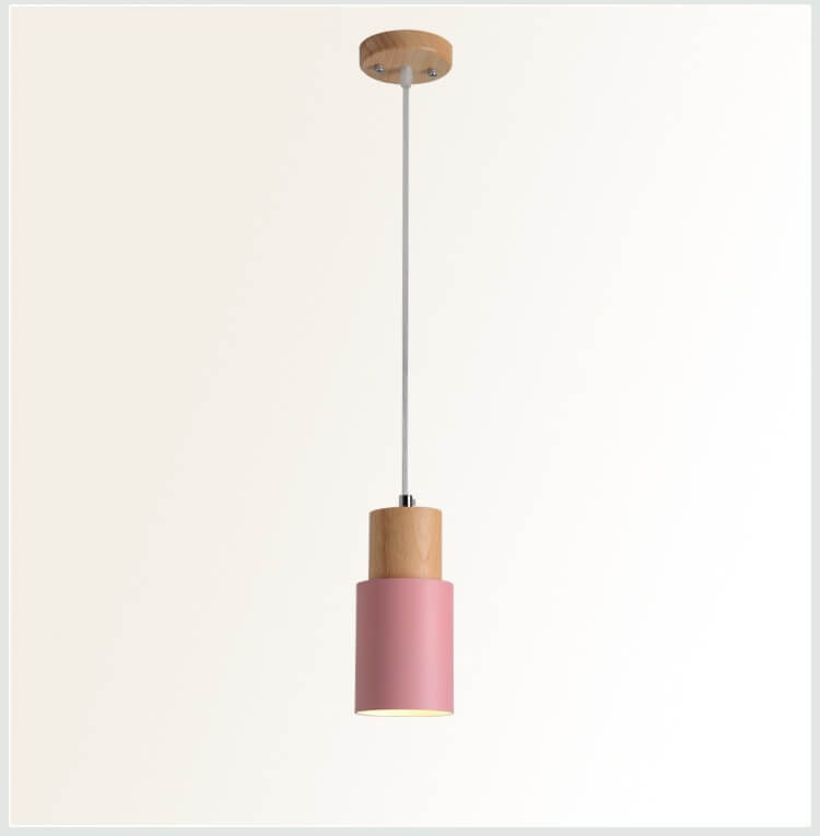 Minimalist LED Cylinder Hanging Light for Scandinavian Decor NaLani