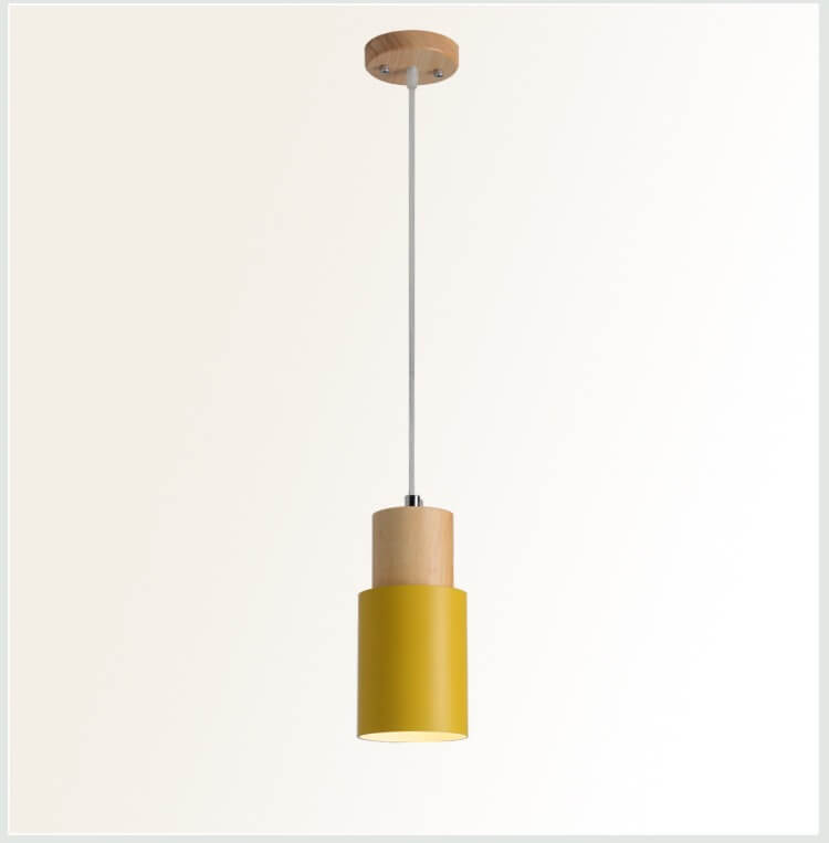 Minimalist LED Cylinder Hanging Light for Scandinavian Decor NaLani