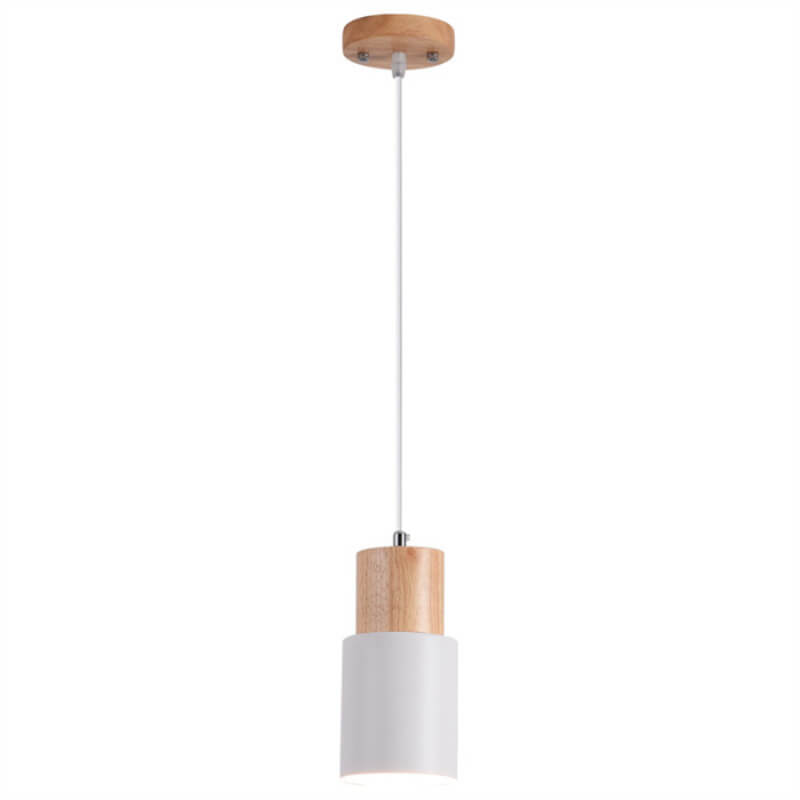 Minimalist LED Cylinder Hanging Light for Scandinavian Decor NaLani