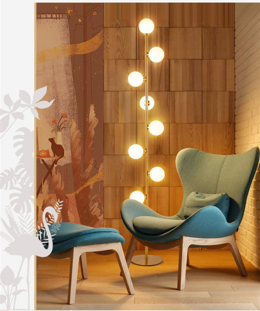 Minimalist Modern Floor Lamp for Living Room Lighting NALANI