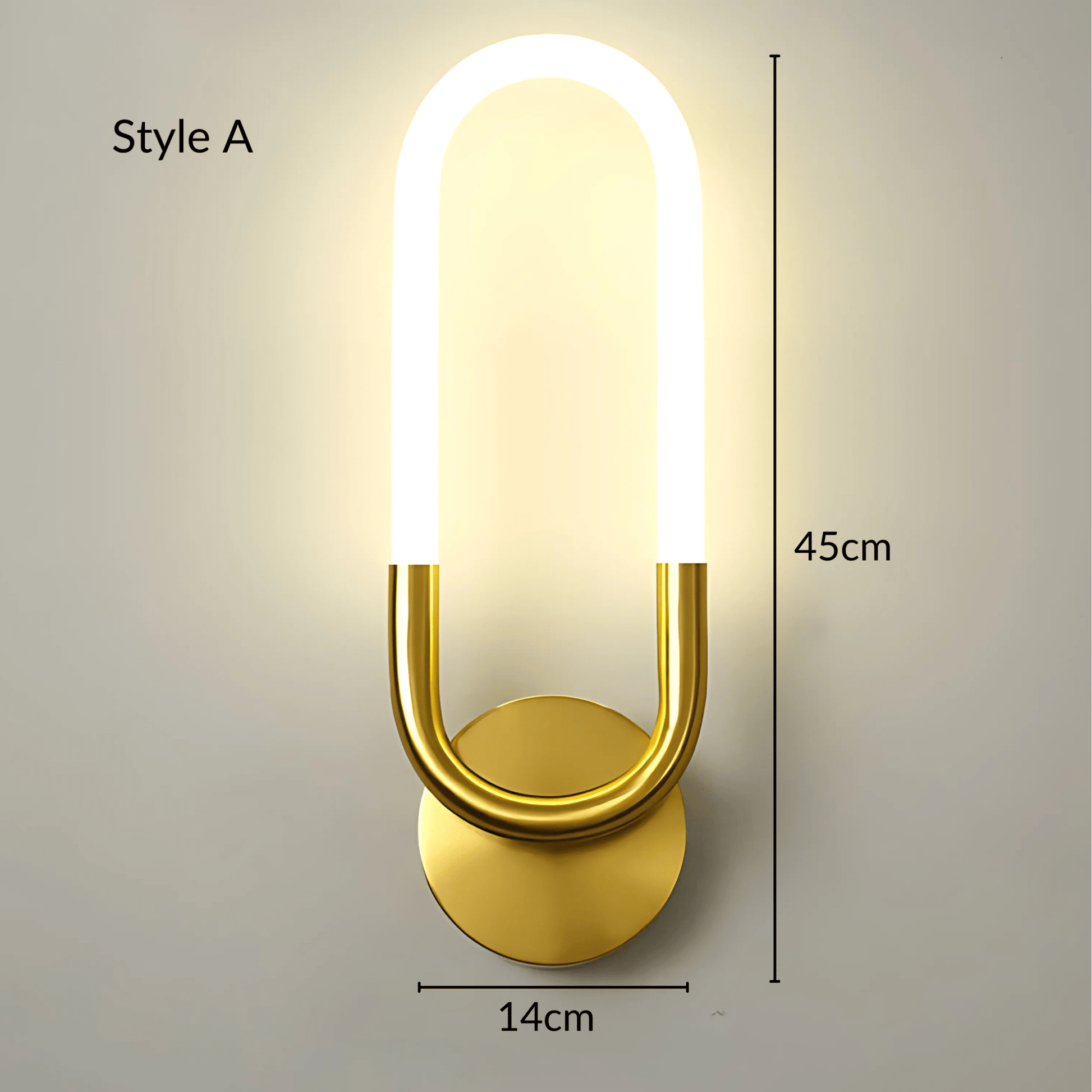 Minimalist Pendant Light in Brushed Brass or Satin Black Brass Style A NALANI