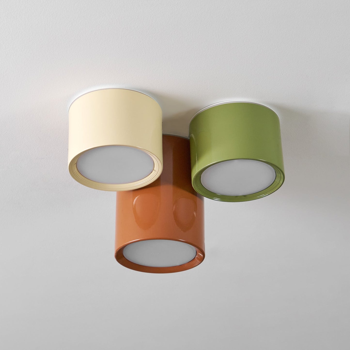Modern Cylindrical Metal Ceiling Light For Hallways NALANI