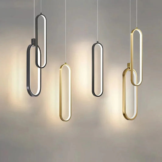 Modern Minimalist LED Pendant Light Single Or Double Head NALANI