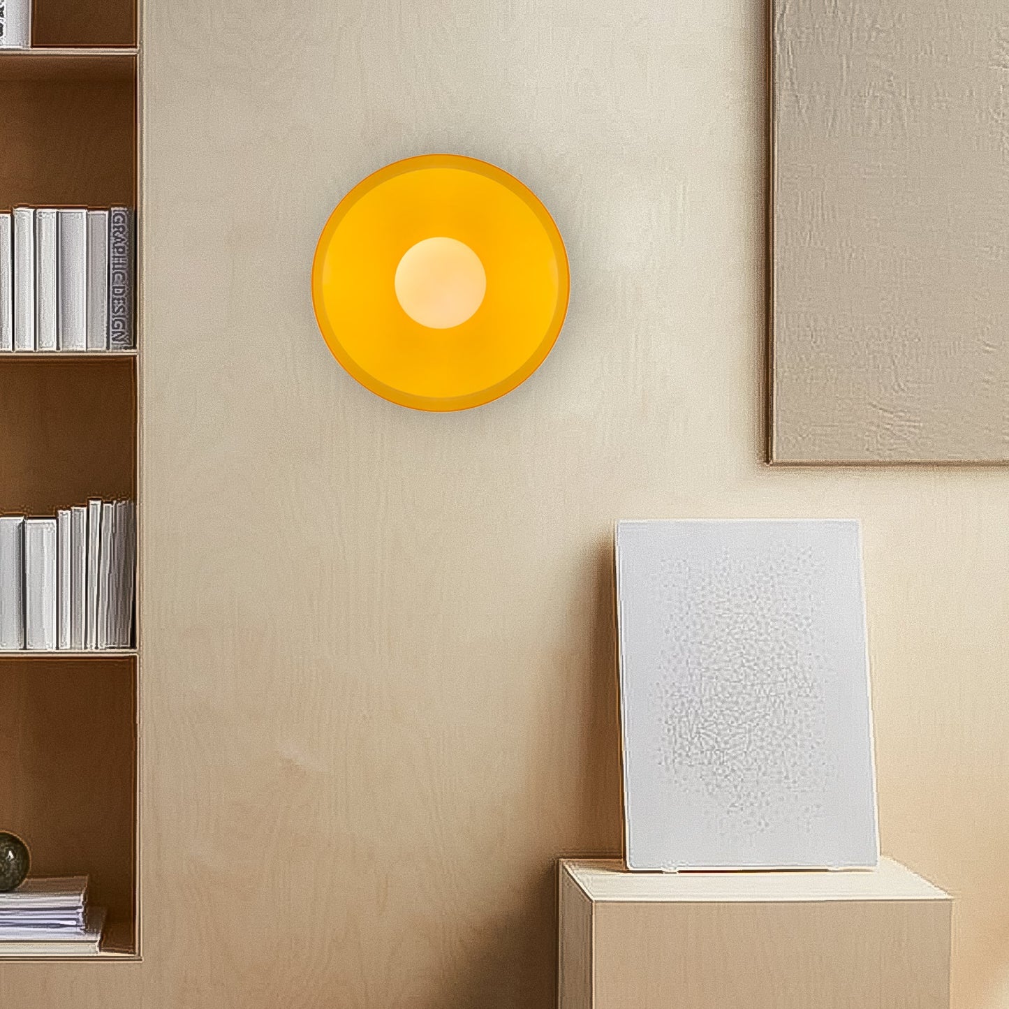 Modern Round Flush Mount Kitchen Flush Ceiling Light Fixture NALANI