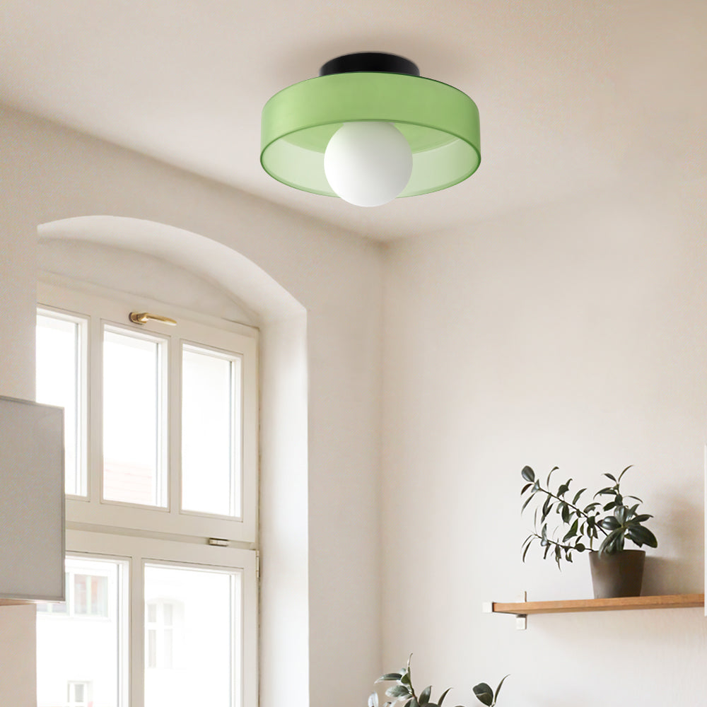 Modern Round Flush Mount Kitchen Flush Ceiling Light Fixture NALANI