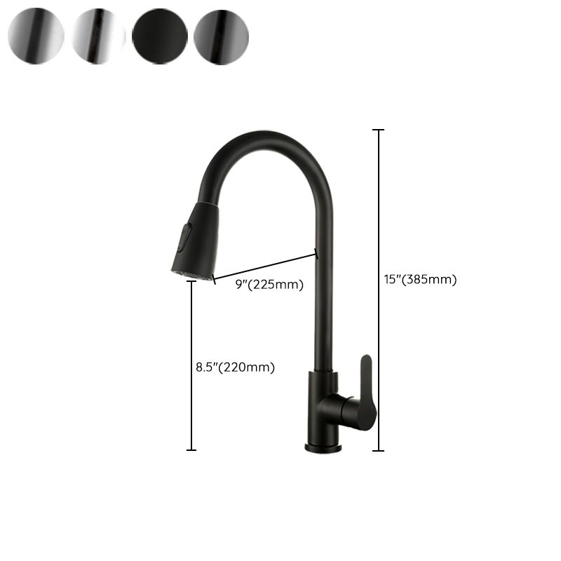 Modern Stainless Steel Kitchen Faucet Dual and Tri Mode NALANI