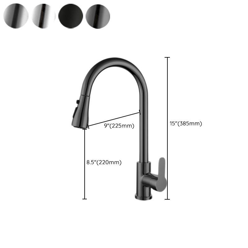 Modern Stainless Steel Kitchen Faucet Dual and Tri Mode NALANI